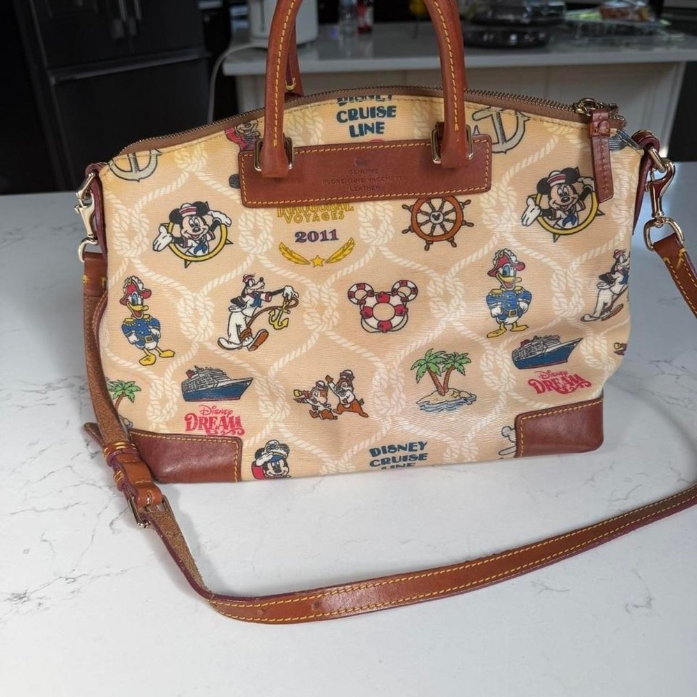 Disney Dooney & Bourke Disney Cruise Line Dream Inaugural Voyages 2011  Bag